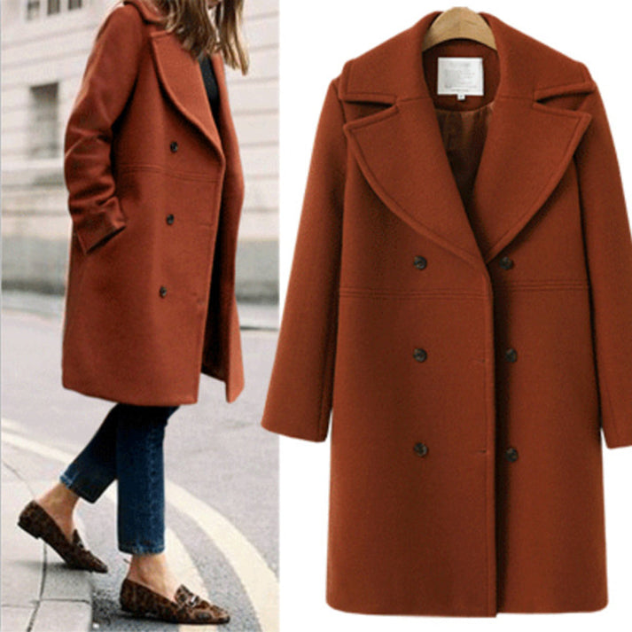 Manteau Femme Décontracté - Idéal pour un regarder Urbain Chic