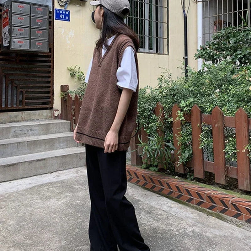 Débardeur Oversize Élégant pour Femme - Coupe Ample et Tendance