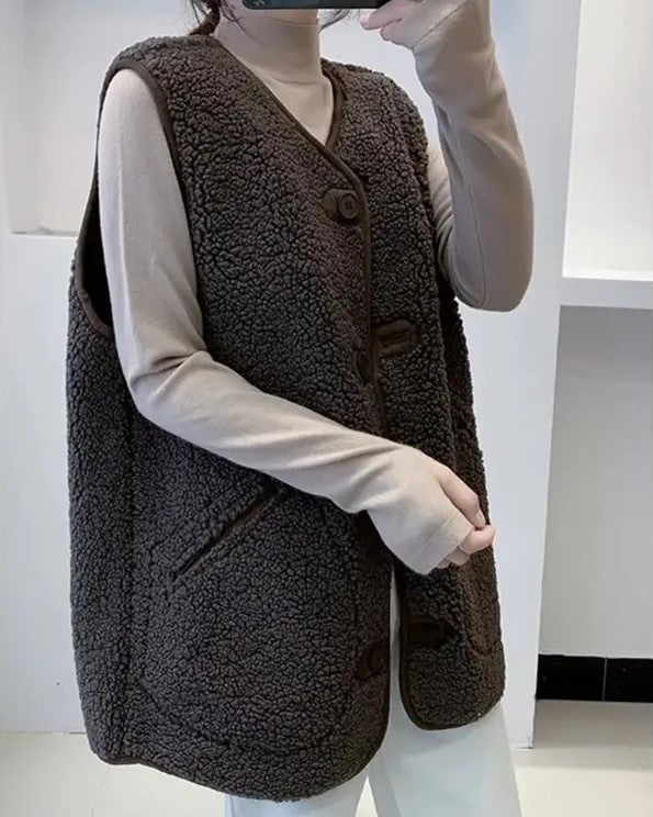 Gilet Sans Manches pour Femme – Confortable et Élégant pour Toutes Occasions