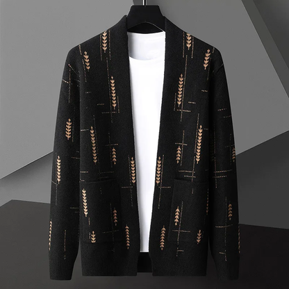 Cardigan  motif jacquard original