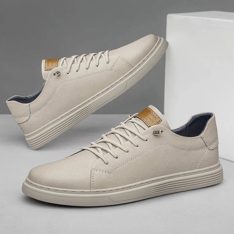 Oxfords - Baskets en cuir véritable