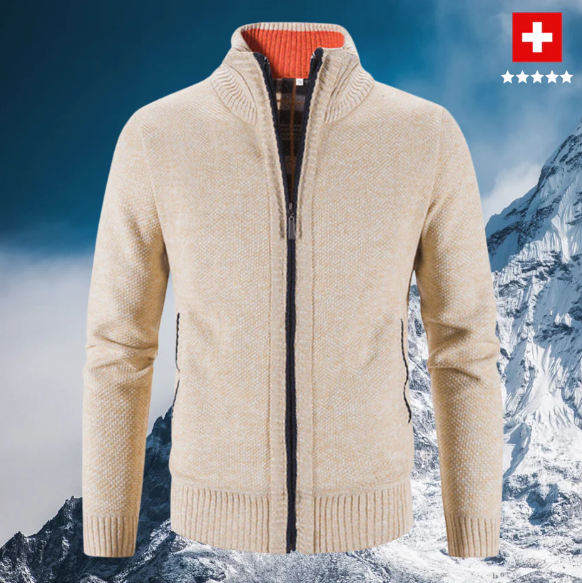 Cardigan d’Hiver Élégant pour Homme – Confort et Élégance