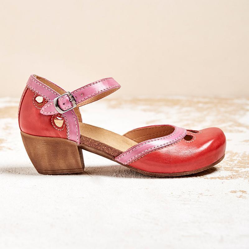 Sandales Élégantes pour Femme à Talon Bas