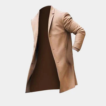 Cardigan élégant pour hommes avec revers et boutons, idéal pour créer un apparence élégant