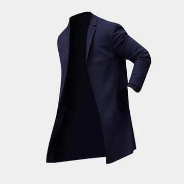 Cardigan élégant pour hommes avec revers et boutons, idéal pour créer un apparence élégant