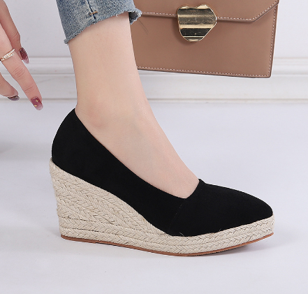 Karla - Espadrilles à plateforme et sandales à talons compensés