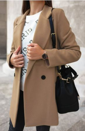 Manteau confortable et chic pour les temps froids