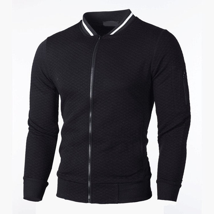 Veste homme décontractée avec conception minimaliste et confort thermique