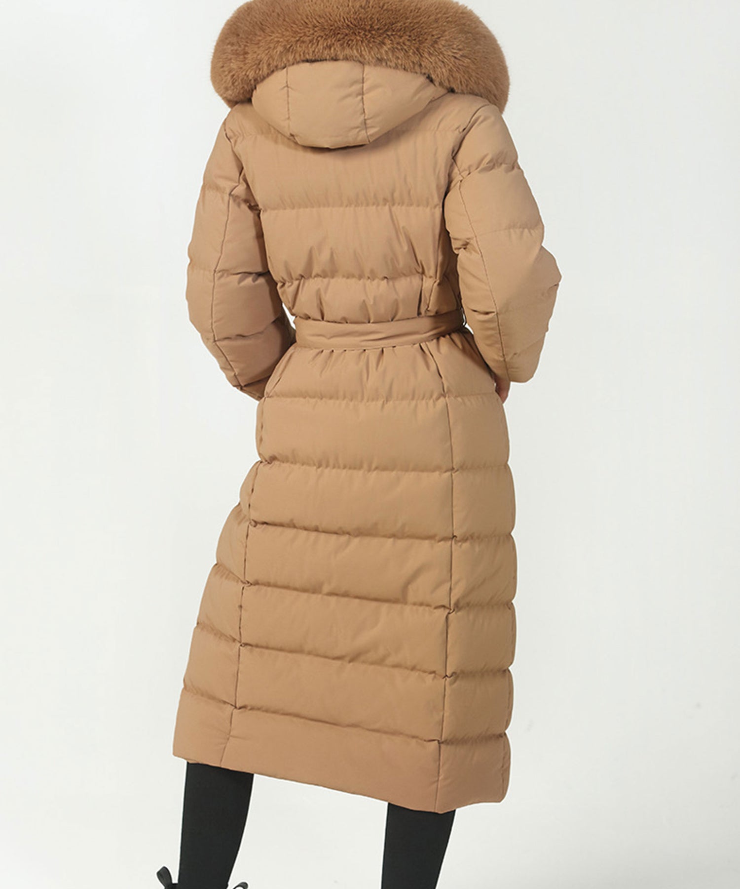 Manteau longue décontracté pour femme avec capuche profonde et élégante, parfait pour toutes occasions