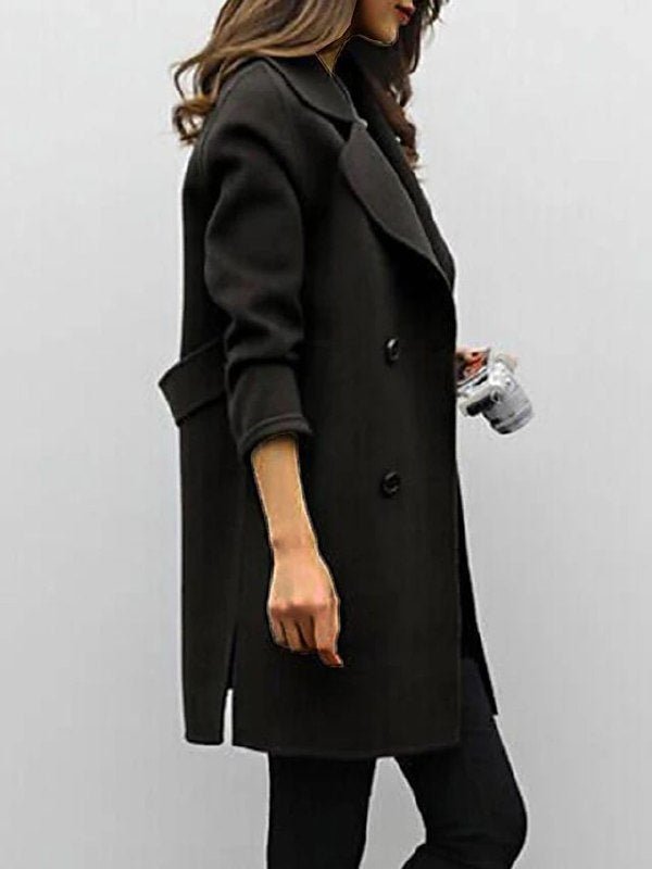 Manteau décontracté pour femme, parfait pour un style urbain