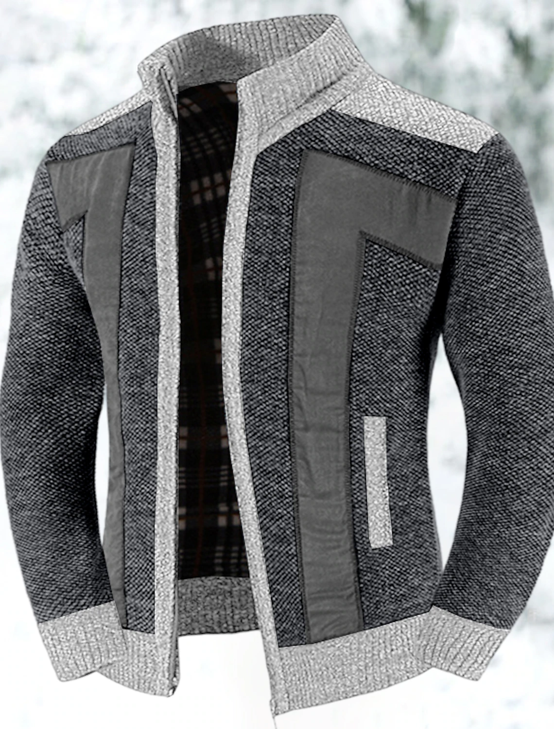 Cardigan Zippé Homme Lois