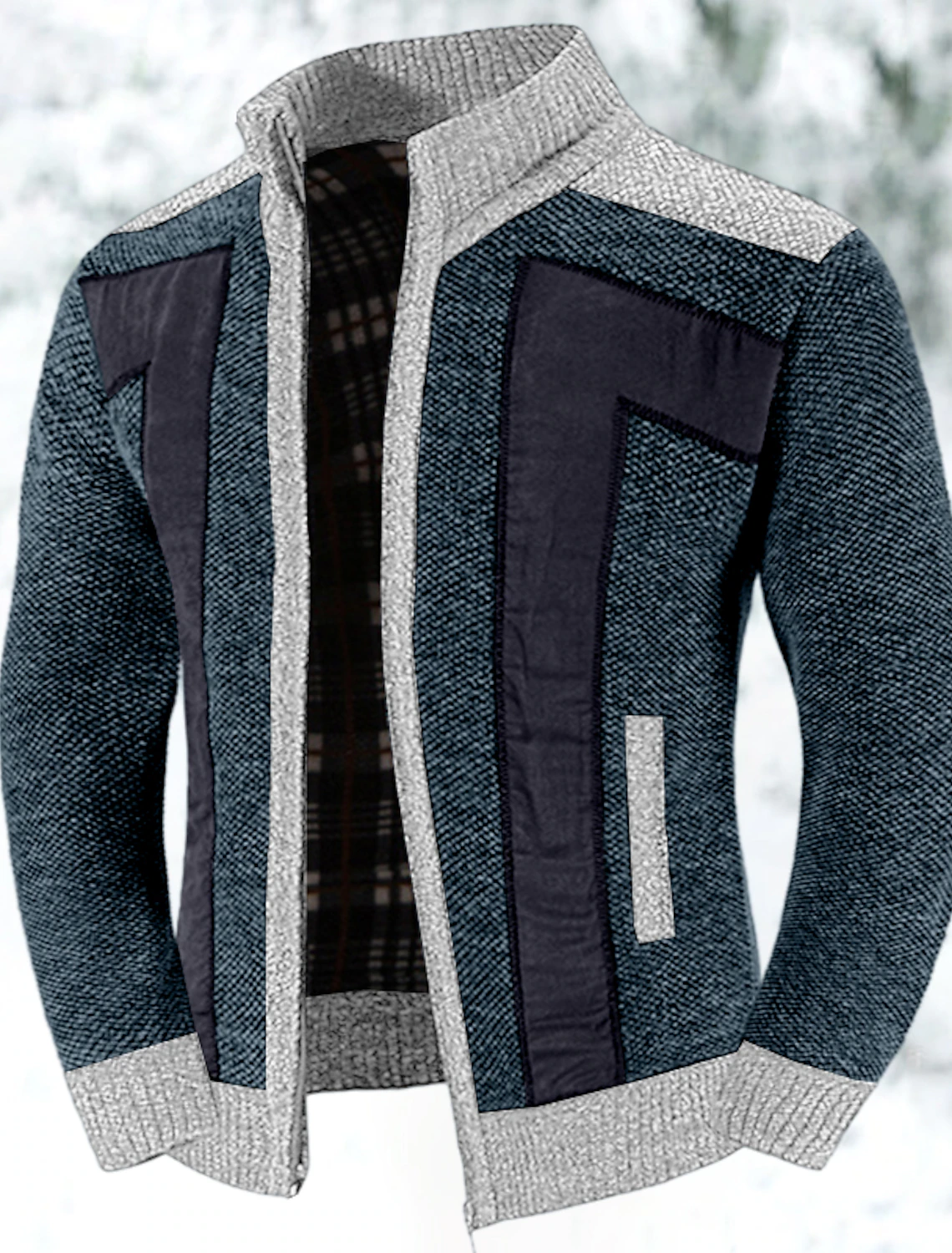 Cardigan Zippé Homme Lois