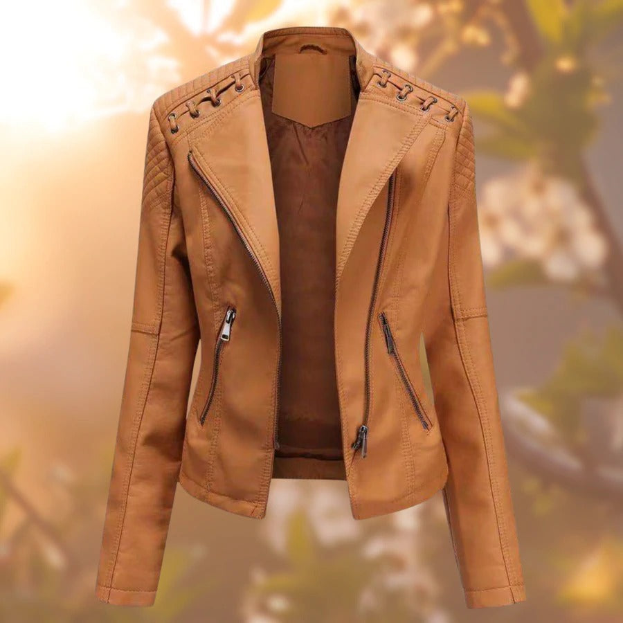 WOMEN'S LEATHER JACKET